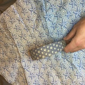 Vineyard vines blue starfish mini skirt